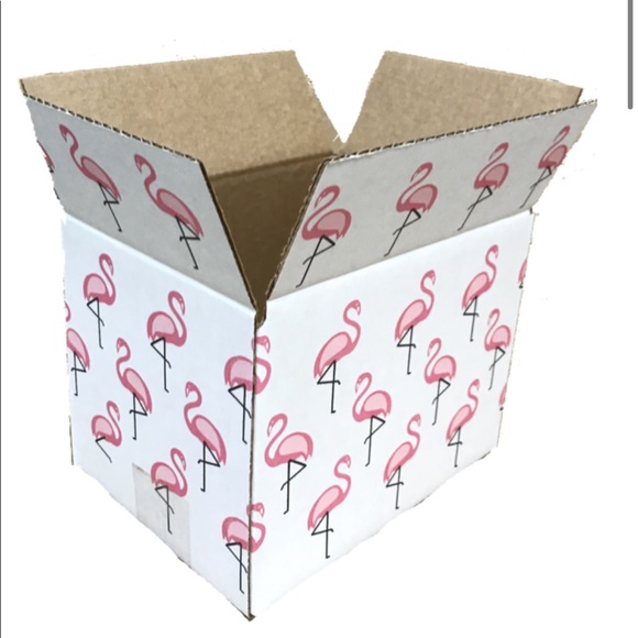 10 (8X6X6) Flamingo Boxes PRICE IS FIRM - Picture 4 of 5